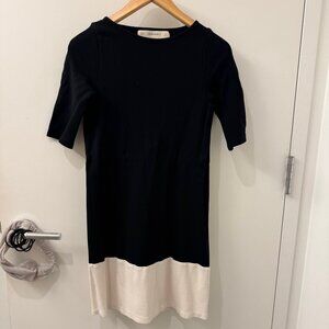 Zara Knit Mini Dress | Size S | Black & White